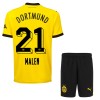 Oficiální Fotbalový Dres Borussia Dortmund Malen 21 Domácí 2023-24 pro Děti